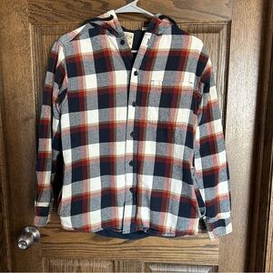 RedHead Plaid Button Down Shirt - Red, Blue, White